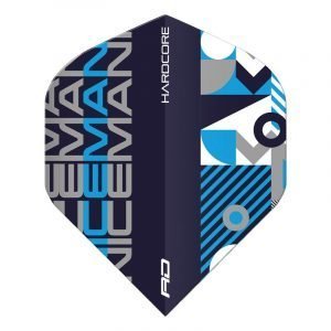 Red Dragon | Gerwyn Price Hardcore Iceman Stack Black & Blue Flights