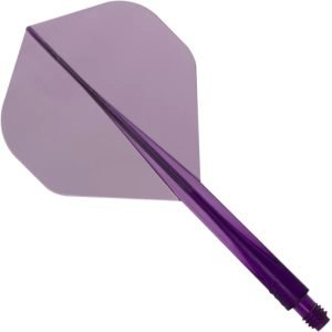 Condor | AXE Dart Flights - Standard - Clear Purple