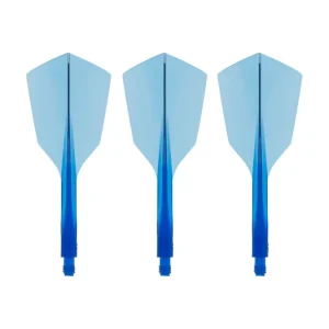 Condor | AXE 120 Dart Flights Narrow - Clear Blue