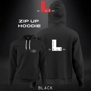 L-Style | Hoodie met rits