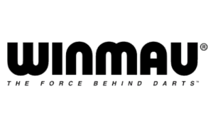 Winmau logo with the slogan 'The Force Behind Darts'.